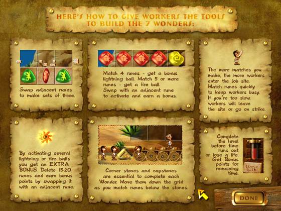 Screenshot of 7 Wonders of the Ancient World from RAWG