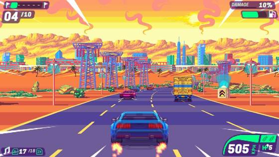 Screenshot of 80'S OVERDRIVE from RAWG