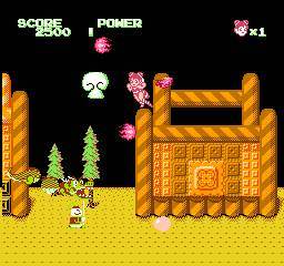 Screenshot of Takahashi Meijin no Bugutte Honey from RAWG