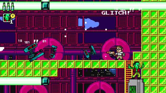 Screenshot of Angry Video Game Nerd Adventures from RAWG