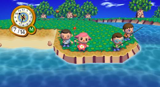 Screenshot of Animal Crossing: City Folk from RAWG