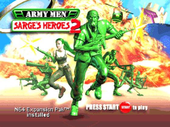 Screenshot of Army Men: Sarge's Heroes 2 from RAWG