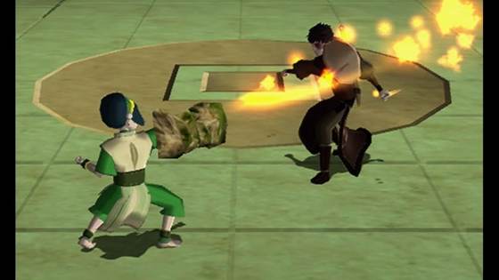 Screenshot of Avatar: The Last Airbender - The Burning Earth from RAWG