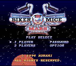 Screenshot of Biker Mice from Mars (SNES) from RAWG