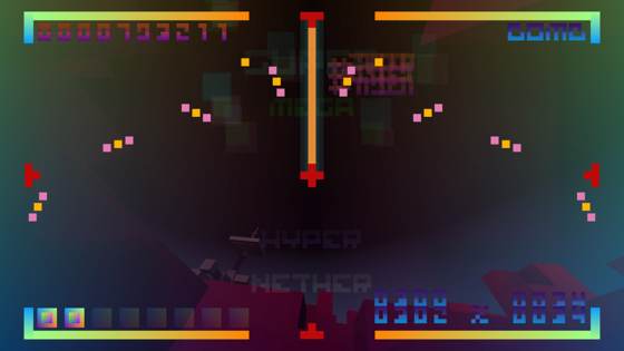 Screenshot of BIT.TRIP CORE from RAWG