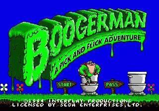 Screenshot of Boogerman: A Pick and Flick Adventure from RAWG