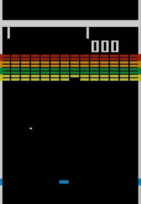 Screenshot of Breakout (1976) from RAWG