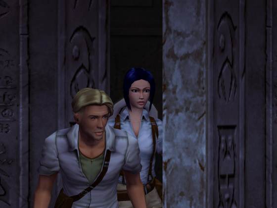 Screenshot of Broken Sword 3 - The Sleeping Dragon from RAWG