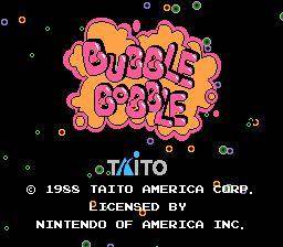 Screenshot of Bubble Bobble (1986) from RAWG