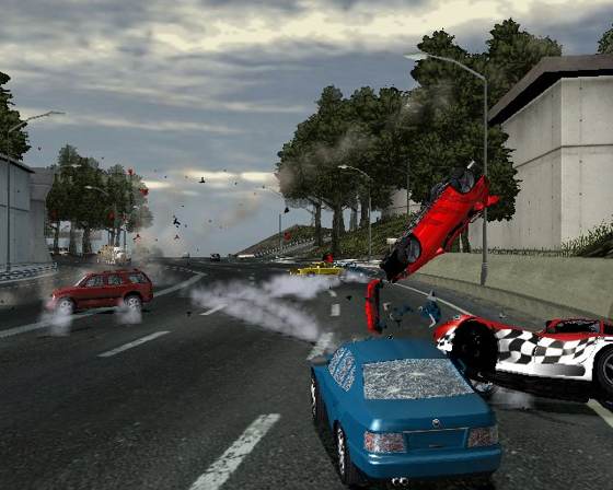 Screenshot of Burnout 2: Point of Impact from RAWG