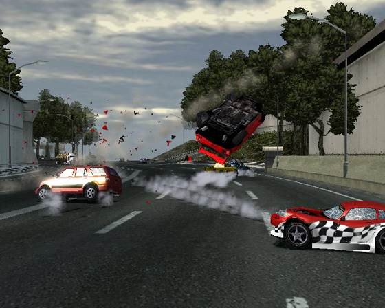 Screenshot of Burnout 2: Point of Impact from RAWG