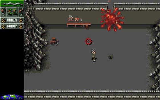 Screenshot of Cannon Fodder from RAWG