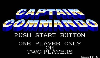 Screenshot of Captain Commando from RAWG