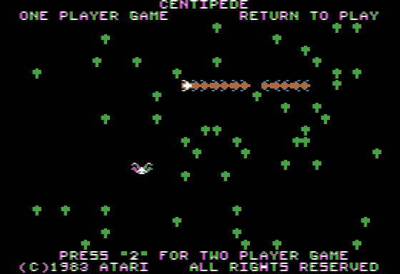 Screenshot of Centipede (1981) from RAWG