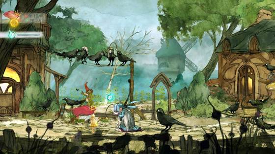 Screenshot of Child of Light from RAWG