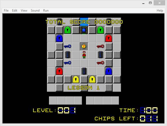 Screenshot of Chip's Challenge from RAWG