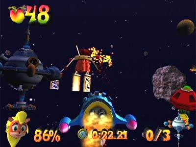 Screenshot of Crash Bandicoot: The Wrath of Cortex from RAWG