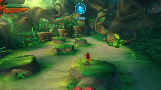 Screenshot of Crash of the Titans from RAWG