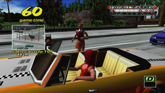 Screenshot of Crazy Taxi (1999) from RAWG
