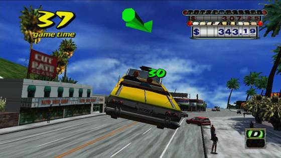 Screenshot of Crazy Taxi (1999) from RAWG