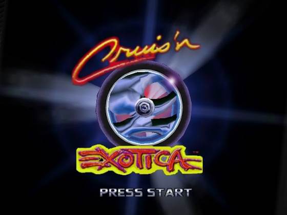 Screenshot of Cruis'n Exotica from RAWG
