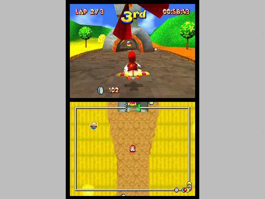 Screenshot of Diddy Kong Racing DS from RAWG