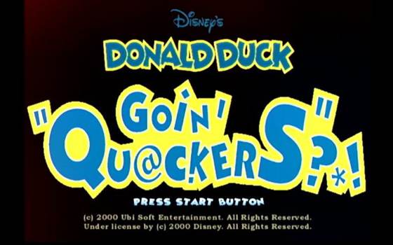 Screenshot of Donald Duck: Goin' Quackers from RAWG