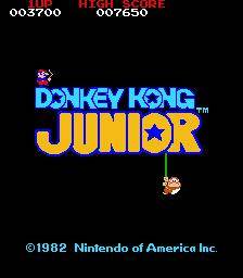 Screenshot of Donkey Kong Jr. from RAWG