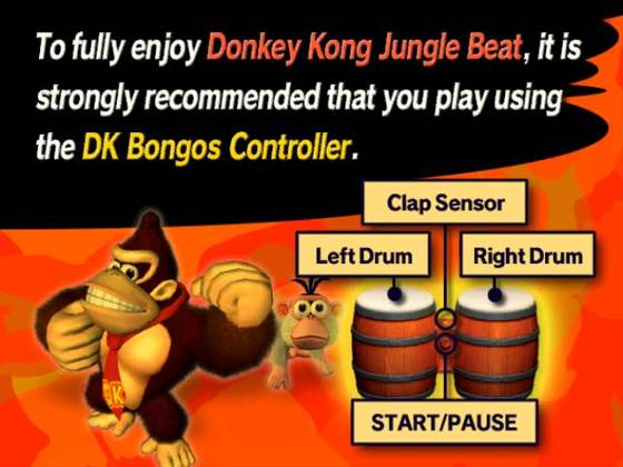 Screenshot of Donkey Kong Jungle Beat from RAWG