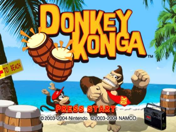 Screenshot of Donkey Konga from RAWG