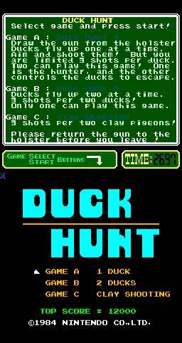 Screenshot of Duck Hunt (1984) from RAWG