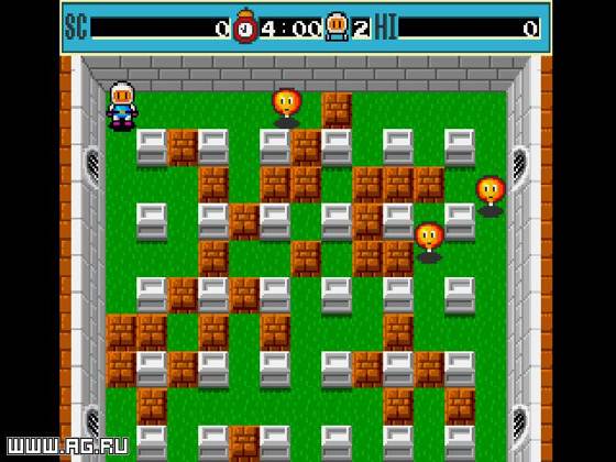 Screenshot of Bomberman (1983) from RAWG
