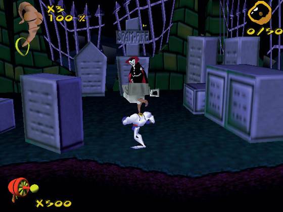 Screenshot of Earthworm Jim 3D from RAWG