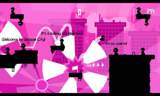 Screenshot of Electronic Super Joy: Groove City from RAWG