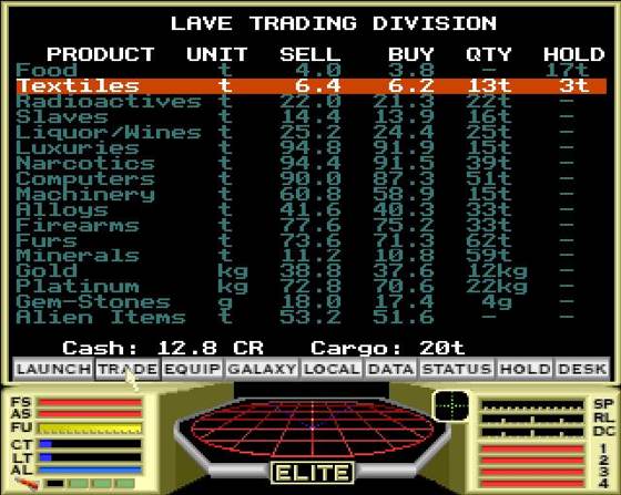 Screenshot of Elite from RAWG