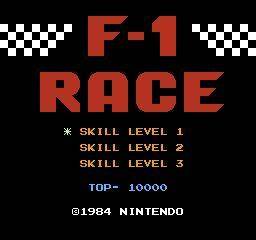 Screenshot of F-1 Race from RAWG