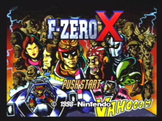 Screenshot of F-Zero X from RAWG
