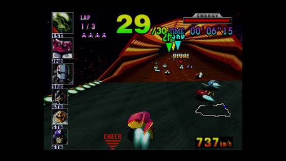 Screenshot of F-Zero X from RAWG