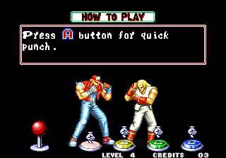 Screenshot of Fatal Fury 2 (1992) from RAWG