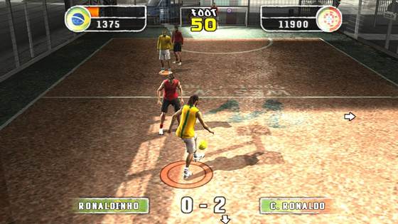 Screenshot of FIFA Street 2 from RAWG