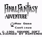 Screenshot of Final Fantasy Adventure from RAWG