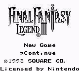 Screenshot of Final Fantasy Legend III from RAWG