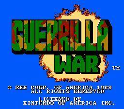 Screenshot of Guerrilla War (1987) from RAWG