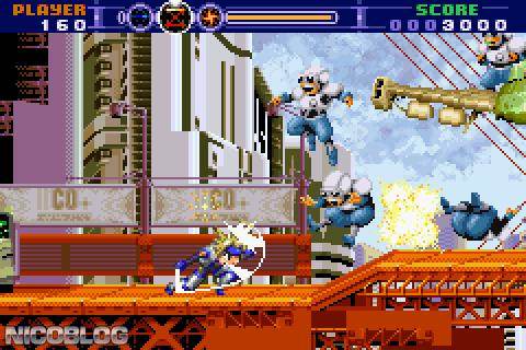 Screenshot of Gunstar Super Heroes from RAWG