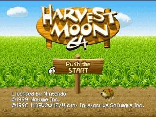 Screenshot of Harvest Moon 64 (1999) from RAWG