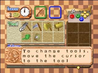 Screenshot of Harvest Moon 64 (1999) from RAWG