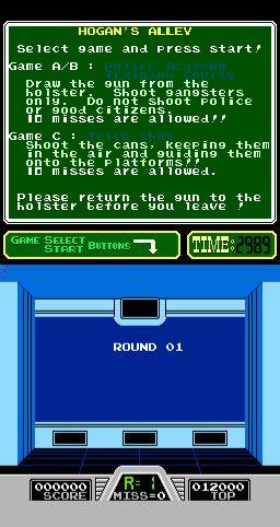 Screenshot of Hogan's Alley (1984) from RAWG