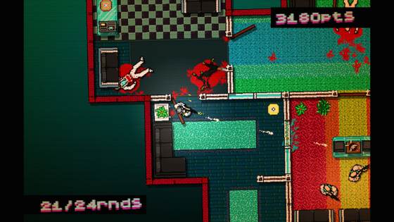 Screenshot of Hotline Miami from RAWG