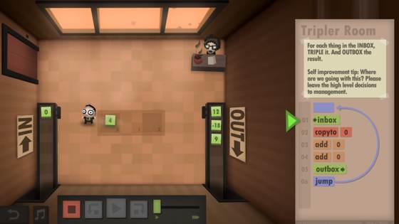 Screenshot of Human Resource Machine from RAWG