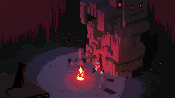 Screenshot of Hyper Light Drifter from RAWG